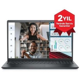 Resim Dell Vostro 3520 N3002PVNB3520U i5-1235U 8 GB 512 GB SSD 15.6" Free Dos Dizüstü Bilgisayar 