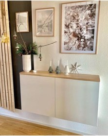 Resim ŞafakMobilya Ahşap Detaylı Dolap Dresuar, Konsol 