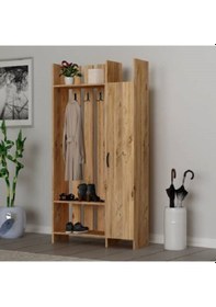 Resim Portmanto Paris Atlantik Çam 