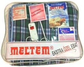 Resim DENİZLİ ÇEYİZ Meltem 140x175 Cm Çift Kişilik Battal Boy Elektrikli Battaniye 