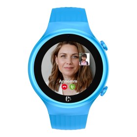 Resim Braventa Collection Wiky Watch 5s Çocuk Akıllı Saat - Görüntülü Arama, Gps, Sos, Sağlık Takibi, Güvenli Alan Mavi 