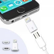 Resim BUFFER® Apple iPhone / iPad Micro Usb Dönüştürücü Adaptör OTG Aparat 