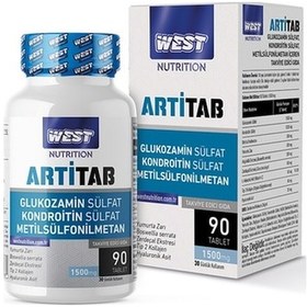 Resim West Nutrition Artitab Glukozamin Sülfat Kondroitin Sülfat -Msm + Hediy... 