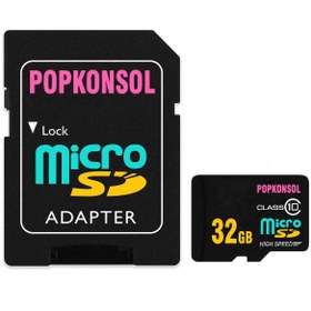 Resim 32 GB Mikro SD Hafıza Kartı Class 10 Yüksek Hızlı Mikro SD Kart High Speed Micro SD Card 