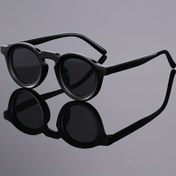 Resim 2025 Yeni Moda Erkek Yuvarlak Çerçeve Gözlük Küçük Çerçeve Retro Moda Ultra Hafif Yüz Büyütme Çok Yönlü Yüksek Kaliteli Retro Trendy Ayna Çerçeve Günlük ve Festival Hediyeleri için Uygun 