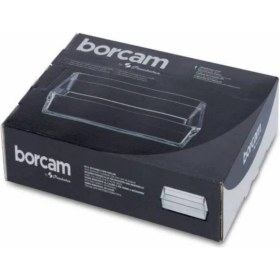 Resim Özbience Şık Siyah Kutulu 4'lü Premium Borcam Seti, Dayanıklı ve Estetik Tasarım 