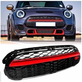 Resim Autogp Mini Cooper F55 F56 F57 Jcw Ön Panjur Izgara 2014 / 2021 