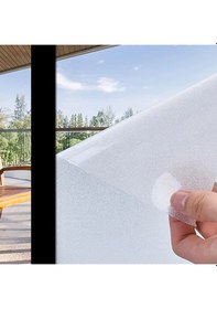 Resim Uv Engelleyici Buzlu Cam Filmi 60 Cm X 5 Metre Beyaz 