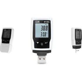 Resim Cem DT-191A Dataloggerlı Sıcaklık ve Nem Ölçer 