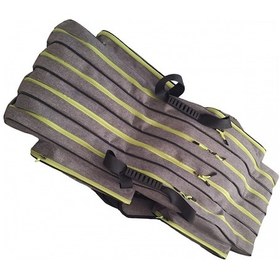 Resim Modibags 150 Cm 4 Gözlü 4 Cepli Koyu Gri Olta Kamış Çantası 