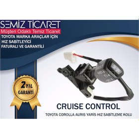 Resim Esemiz 2008-2018 1.6 Corolla Uyumlu Benzin/lpg Hız Sabitleme Kapaklı 