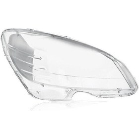 Resim W204 C-serisi 2008-201 İçin Sağ Araba Far Mercek Kapağı Far Abajur Kabuğu Mercek Abajur 