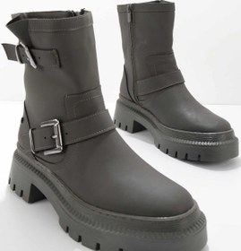 Resim Bambi Mat Haki Kadın Bot & Bootie K02538200109 