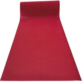 Resim Tbm Plastik Kaydırmaz Kırmızı Yıldız Paspas En: 90CM 