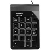 Resim Everest KB-2014 USB Dokunmatik Numerik Standart Klavye 