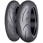 Resim Mitas Sport Force Plus Evo 120/70ZR17 ve 180/55ZR17 Motosiklet Ön-Arka Takım Lastiği 