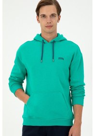 Resim U.S. Polo Assn. Erkek Mint Basic Sweatshirt 50295149-VR152 
