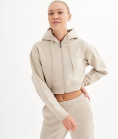 Resim Qlu Infinity Collection Women's Crop Cardigan 