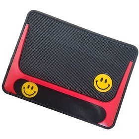 Resim Kaydırmaz Silikonlu Ped Emoji Desenli 17,5 Cm X 13 Cm 