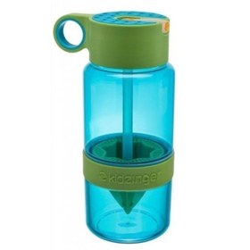 Resim ® Narenciye Limon Sıkmalı Pratik Detoks Toksin Atıcı Su Matarası Spor Şişesi 
