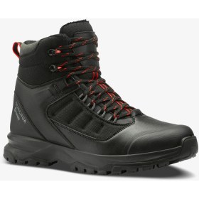 Resim Decathlon Quechua Erkek Su Geçirmez Outdoor Kar Botu - Siyah - SH500 Mountain 