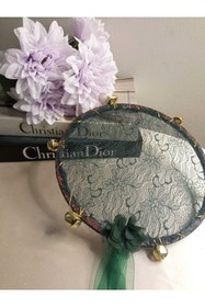 Resim PASAMİA Gelin Kına Tefi Yeşil Renk 