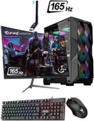 Resim İzoly Granbull x I5-12400F 16GB 256GB M.2 Nvme Gtx 1660S 6gb 24" 165Hz Oyuncu Masaüstü Bilgisayarı 