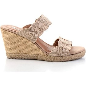 Resim Vizon Kadın Terlik K04874013916 Vizon 