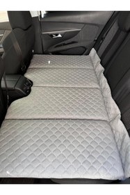 Resim Shop-set KAPİTONE OTO ARKA KOLTUK YATAK - GÜMÜŞGRİ - TAYTÜYÜ 
