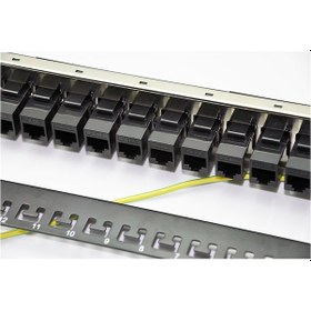 Resim 24 Port Pach Panel Modüler Dİşi-Dişi Ara Keystone Jacklı 