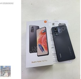 Resim Xiaomi Redmi Note 12 Pro İkinci El TR | 256 GB 8 GB | Siyah 