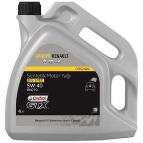 Resim Würth Renault Castrol Gtx 4 Lt 5w-40 Rn 710 Sentetik Motor Yağı 7711943764 