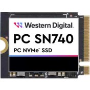 Resim AyrStore WD SN740 2230 256GB MİNİ NVME PCIE M.2 5150/4850 SSD (Kutusuz) SDDPTQD-256G-1012 