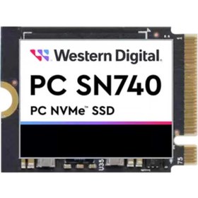 Resim AyrStore WD SN740 2230 256GB MİNİ NVME PCIE M.2 5150/4850 SSD (Kutusuz) SDDPTQD-256G-1012 