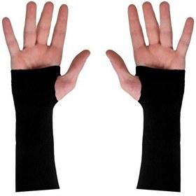 Resim Avessa Parmak Geçmeli Voleybol Kolluğu Siyah 2'li M Beden 