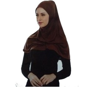 Resim Kadın Pratik Namaz Başörtüsü Penye Kumaş 