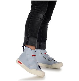 Resim Kiko Kids Garf Günlük Cırtlı Erkek Çocuk Bot Ayakkabı Mavi Mavi 