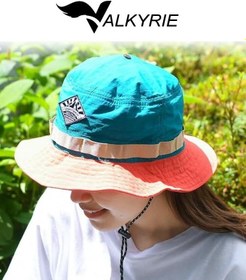 Resim Valkyrie Katlanabilir Bucket Şapka Unisex - Ayarlanabilir İpli Yazlık Outdoor Şapka Hafif Nefes Alabilir Kamp Balıkçı Şapkası Mavi 