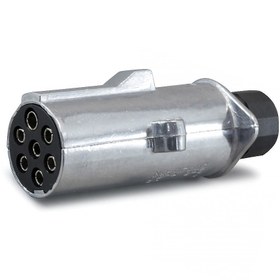 Resim Römork Fişi - N Tip (Vidalı) Metal - 7 Pin 
