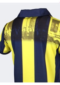 Resim Fenerbahçe Lisanslı Kişiye Özel 100. Yıl Forma Kanarya Baskılı Ahşap Kutulu Sarı-Lacivert Sarı - Lacivert 