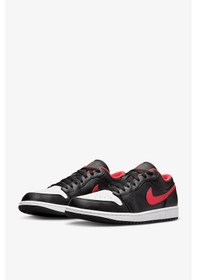 Resim Nike Jordan Air 1 Low Erkek Spor Ayakkabı Siyah 