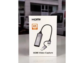 Resim HDMI Video Capture 4K Video Aktarıcı HDMI Video Capture Card USB 2.0 ve Type-C Görüntü Aktarıcı 