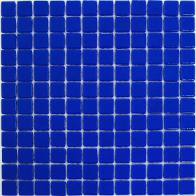 Resim MozaiKristaL Tüm Yaşam Alanlarının Tüm Yüzeyleri İçin Mavi Cam Mozaik. Taş Ölçüsü: 25X25 Mm. File Ölçüsü: 31.5X31.5 Cm. ( 1 Koli = 1 m2 Fiyatıdır ) 