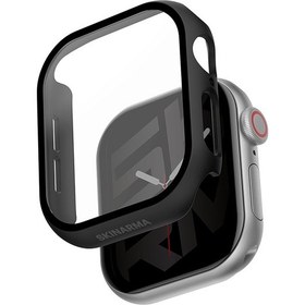 Resim Watch 10 42mm Uyumlu Skinarma Gado Sert Silikon Kasa Ve Ekran Koruyucu Siyah 