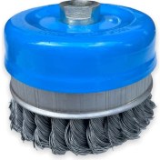 Resim Ctm Burgulu Çelik Telli Çanak Fırça 80 mm 