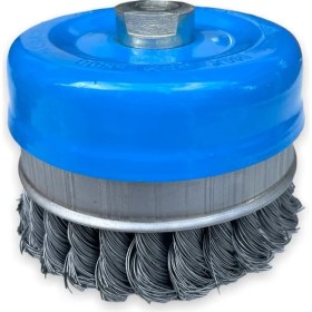 Resim Ctm Burgulu Çelik Telli Çanak Fırça 80 mm 