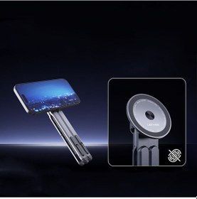Resim Lenyes Cr206 Çok Fonksiyonlu 8 Kademeli Ayarlanabilir Magnetik Laptop&tablet&telefon Standı Siyah 