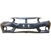 Resim 2016-2019 Honda Civic Sd Ön Tampon Siyah Sis Delikli My Adet Oem No:71101teah00 