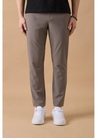 Resim Braccas Erkek Arka Cepleri Fermuarlı Gri Jogger Pantolon Gri 