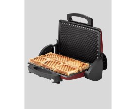 Resim Tost Makinesi Kırmızı Döküm Plaka 6+ Dilim Çok Kapasiteli Izgara 